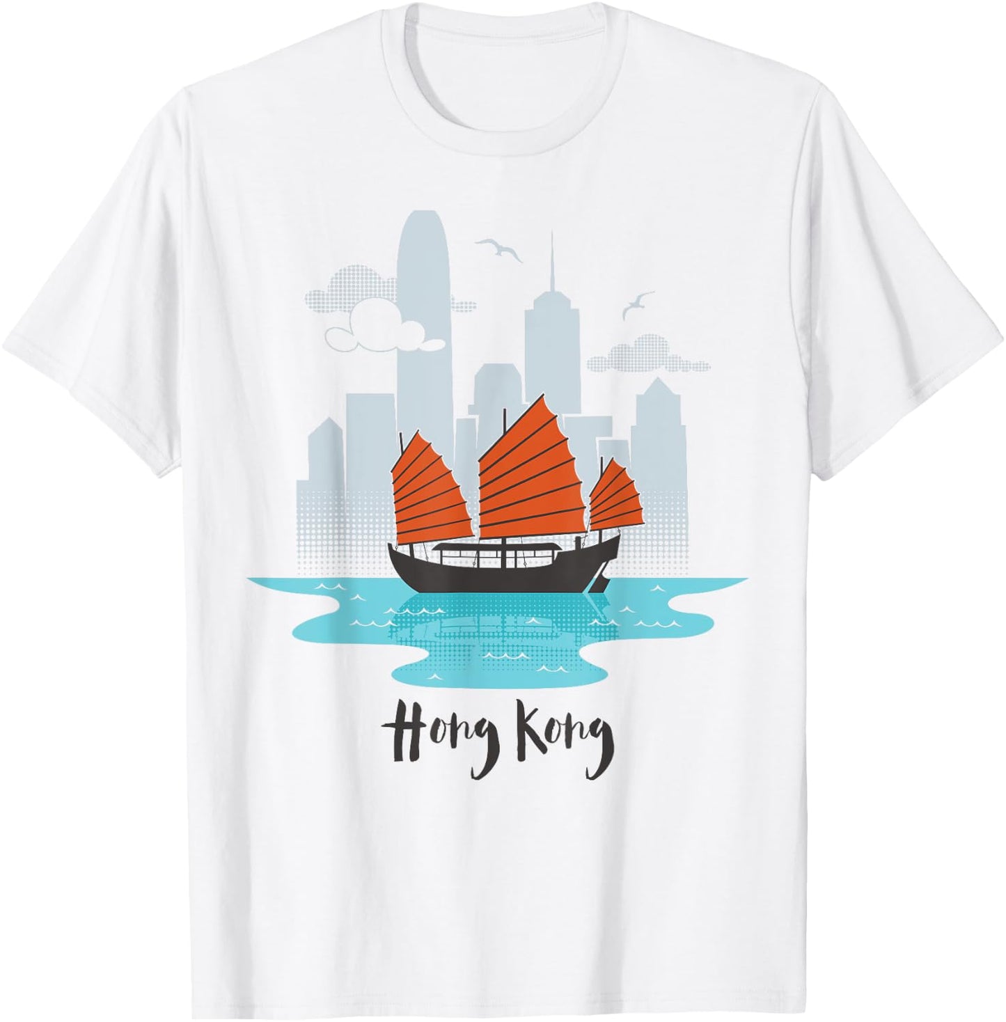 Hong Kong T-Shirt - T-Shirt | White