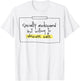 Socially Awkward Cat T-Shirt - T-Shirt | White