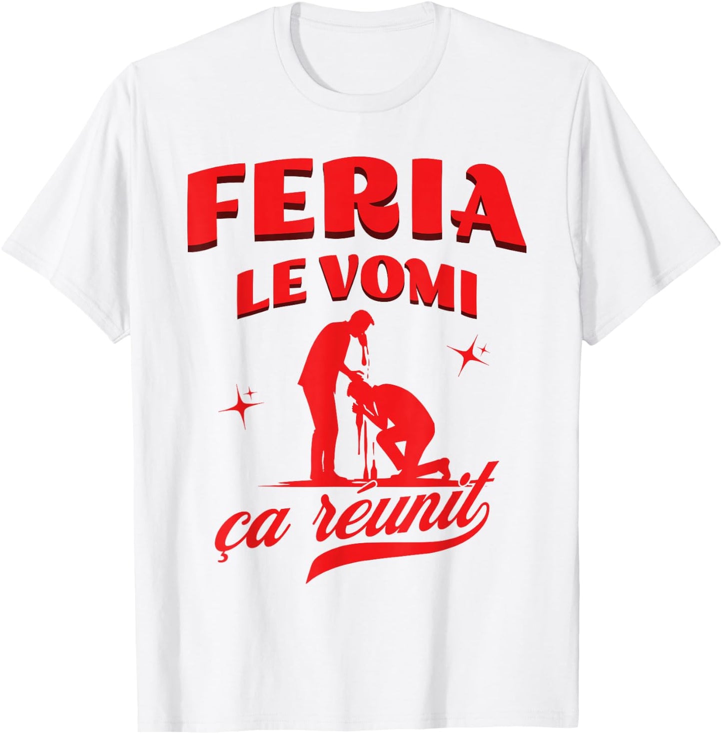 Feria Vomi the Aperitif without Moderation Basque Country Tapas , white, S T-Shirt - T-Shirt | White