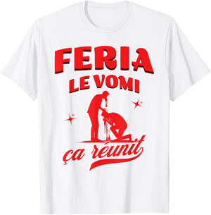 Feria Vomi the Aperitif without Moderation Basque Country Tapas , white, S T-Shirt - T-Shirt | White