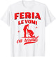 Feria Vomi the Aperitif without Moderation Basque Country Tapas , white, S T-Shirt - T-Shirt | White