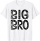 Big Bro Brother Großer Bruder Geschenk Geburtstag Vintage T-Shirt - T-Shirt | White