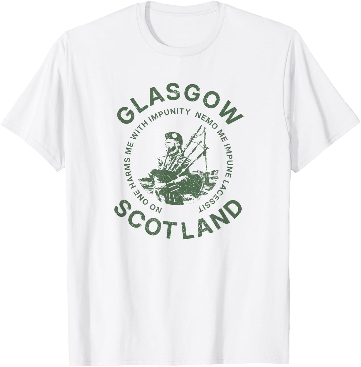 Scotland Glasgow Scottish T-Shirt - T-Shirt | White