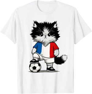 Drapeau français Hommes Femmes Enfants France T-Shirt - T-Shirt | White