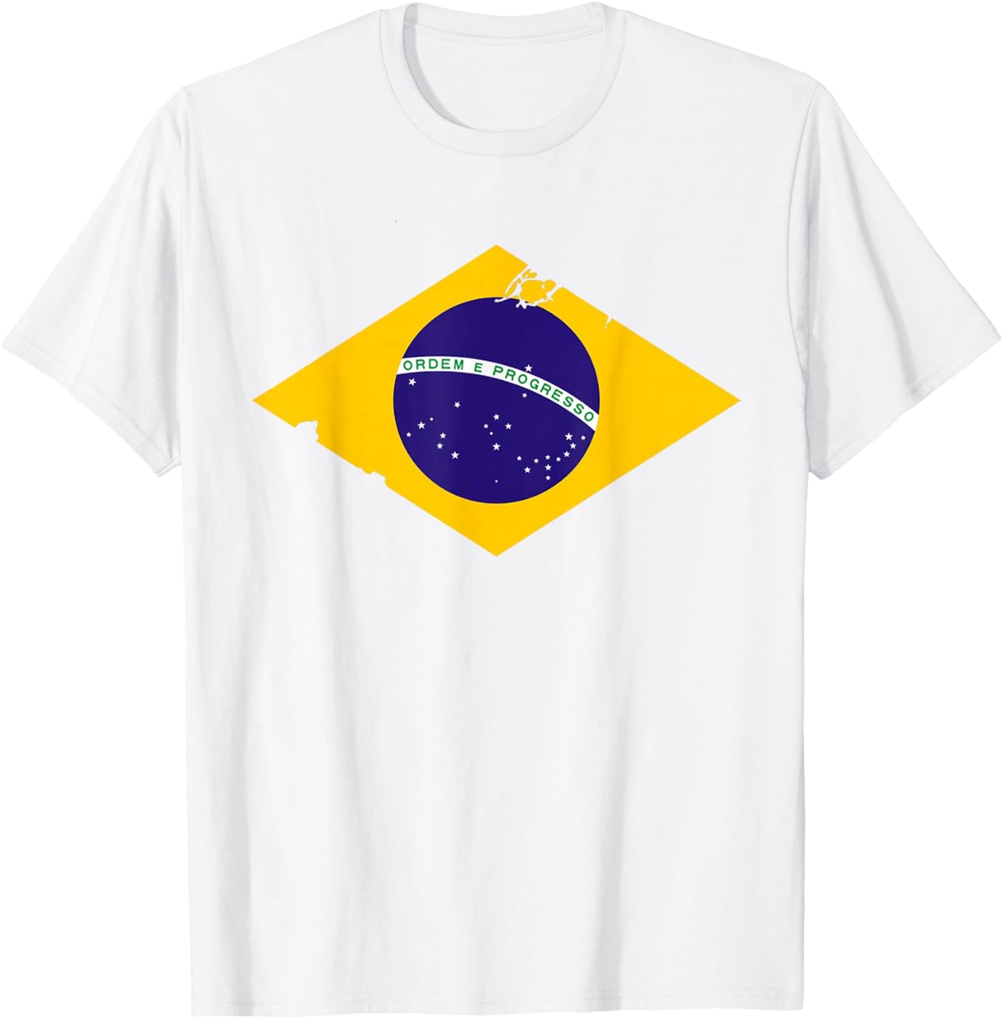 Brasilien , brasilianische Kleidung, Brasilien Shirt für Damen Herren T-Shirt - T-Shirt | White