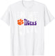 Clemson Tigers Era Gray Officially Licensed T-Shirt - T-Shirt | White