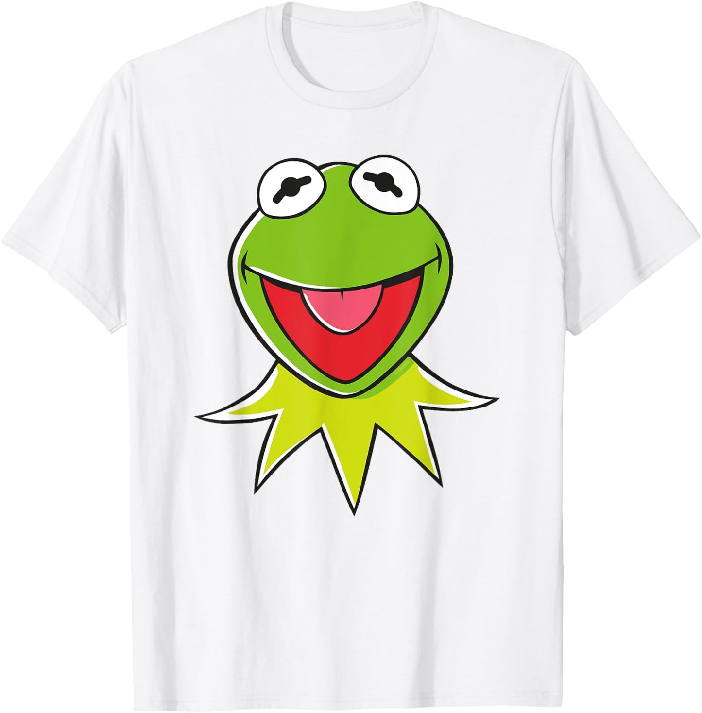 The Muppets Kermit Head , blue T-Shirt - T-Shirt | White