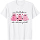 In October We Wear Pink Cute Ghost Women's T-Shirt - T-Shirt | White