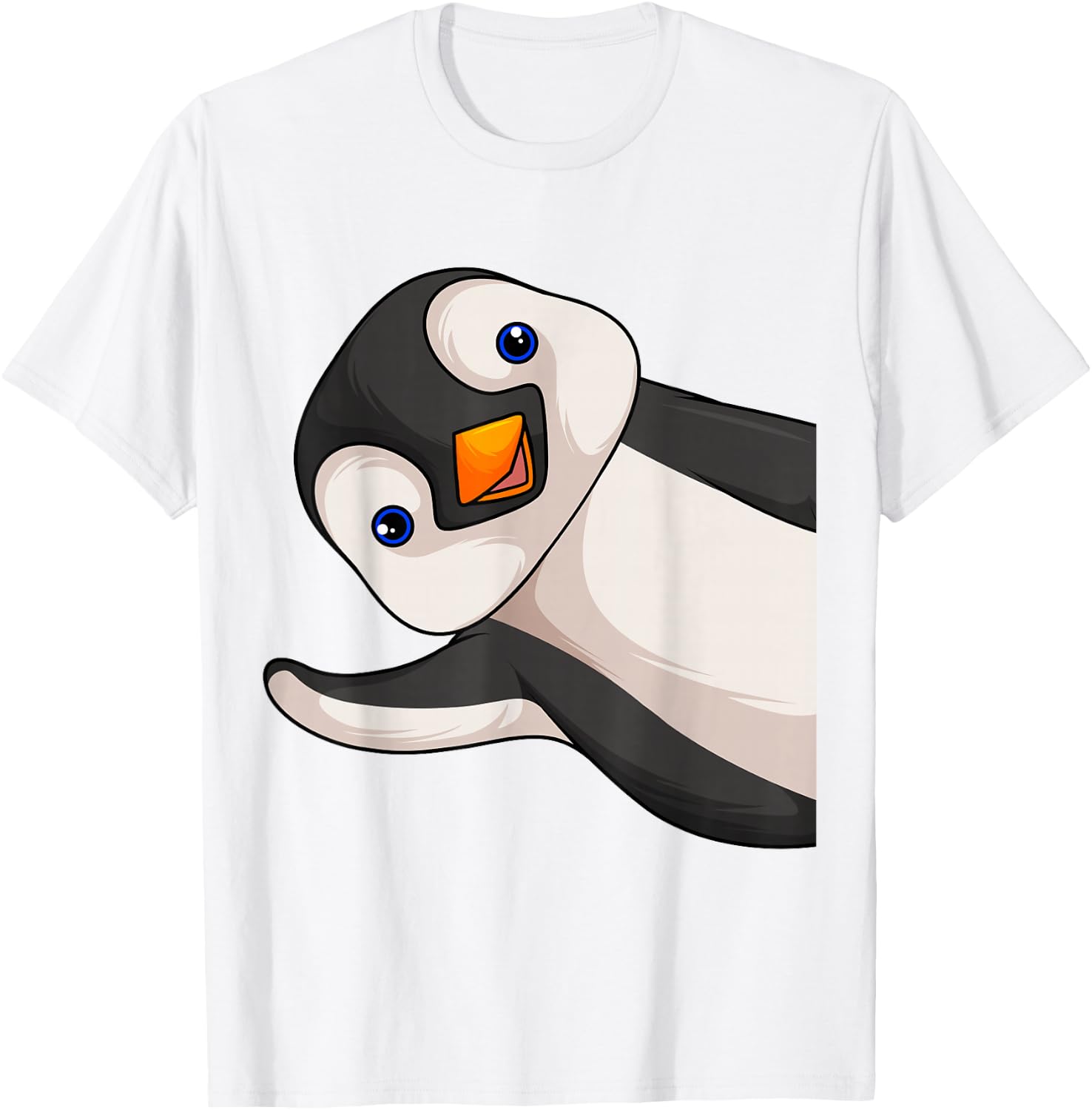 Penguin Penguin Girls Boys Children Women T-Shirt - T-Shirt | White