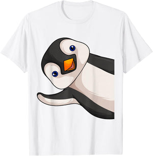 Penguin Penguin Girls Boys Children Women T-Shirt - T-Shirt | White