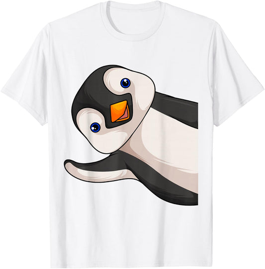 Penguin Penguin Girls Boys Children Women T-Shirt - T-Shirt | White