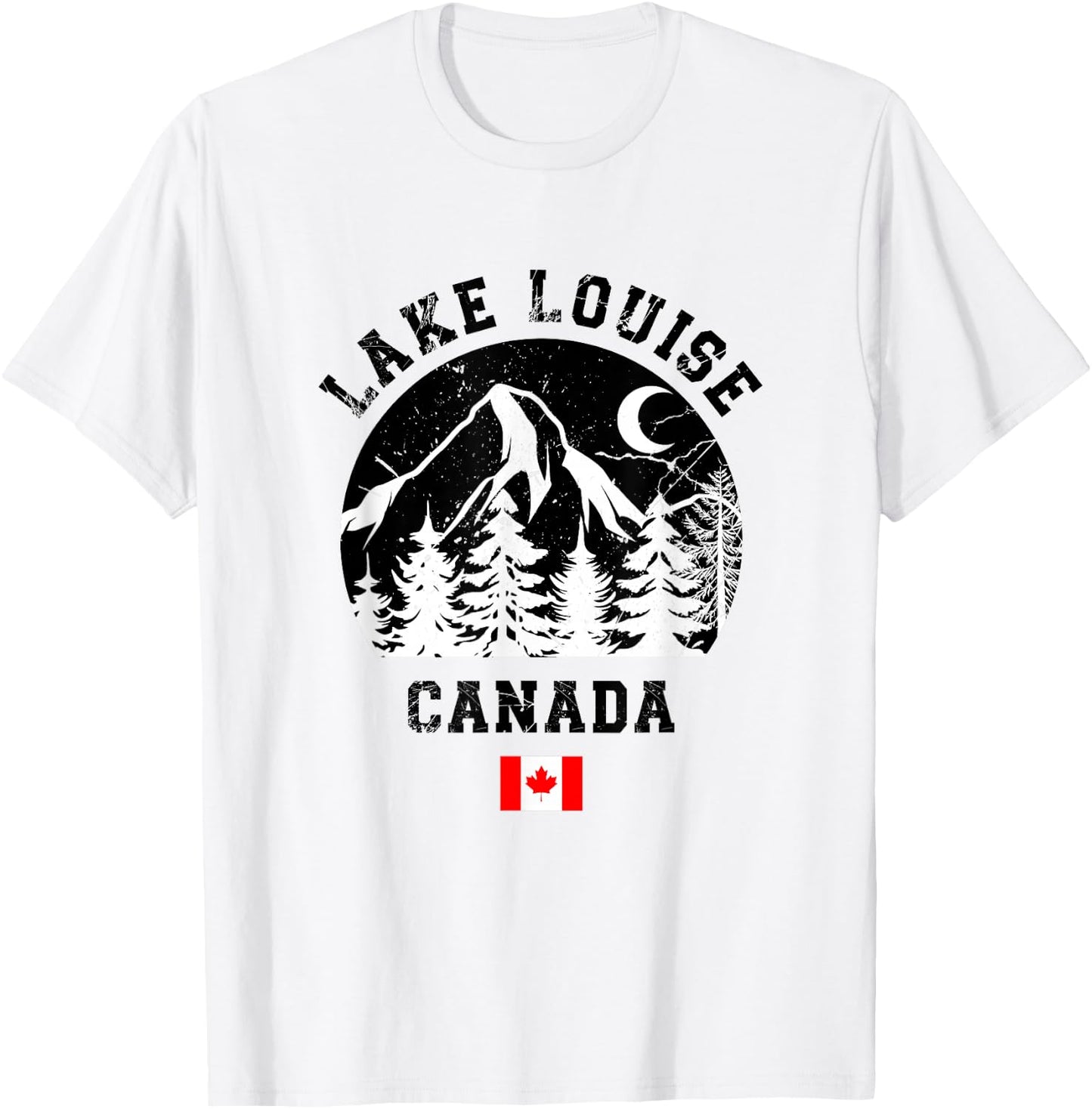 Lake Louise Canada Ski Resort Alberta Canadian T-Shirt - T-Shirt | White