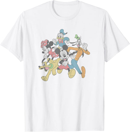 Disney Mickey and Friends Group Shot Running