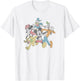 Disney Mickey and Friends Group Shot Running T-Shirt - T-Shirt | White