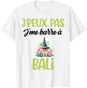 I can not I bar in Bali gift travel indonesia T-Shirt - T-Shirt | White