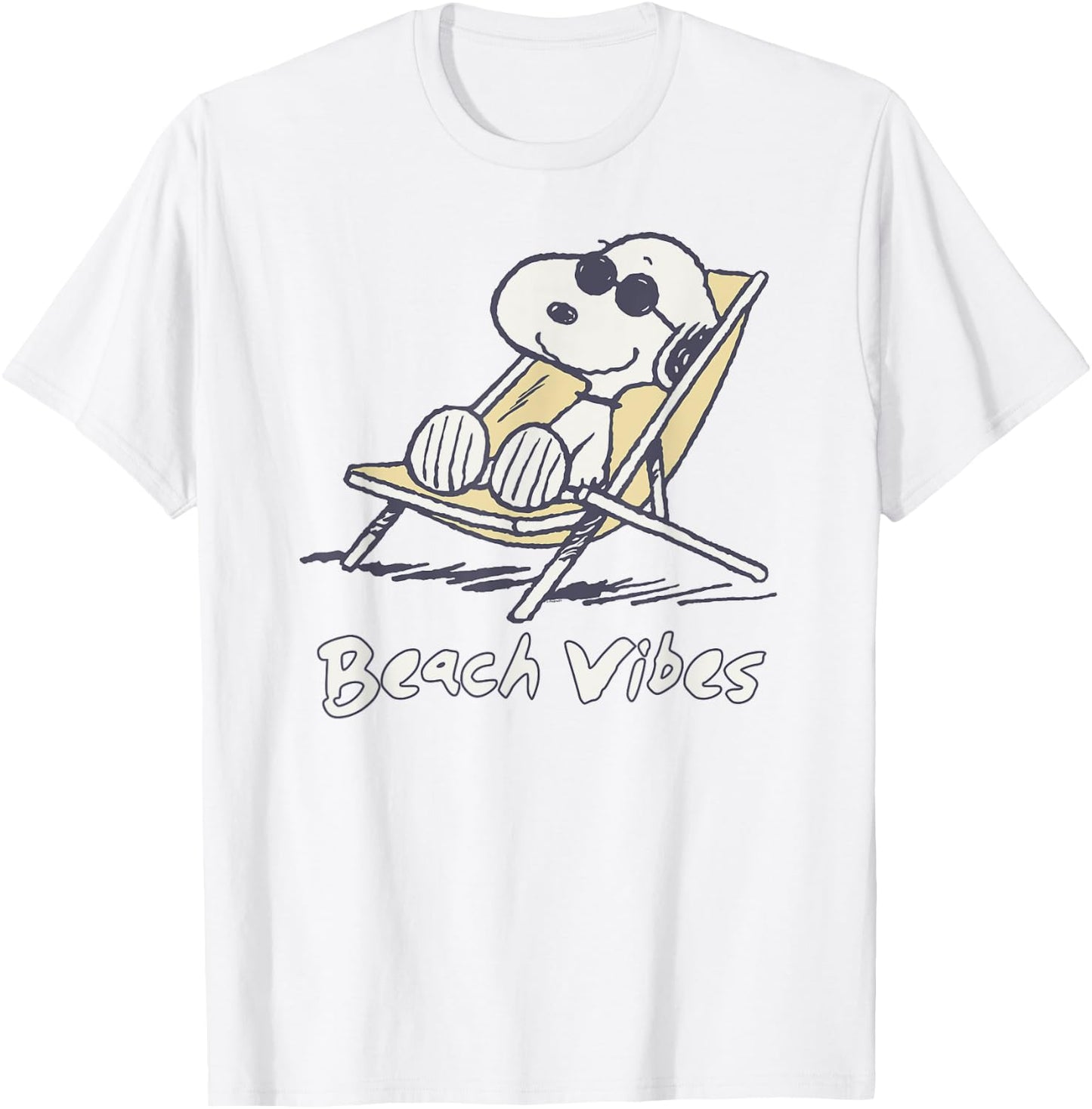 Peanuts Snoopy Beach Vibes for the whole family! T-Shirt - T-Shirt | White