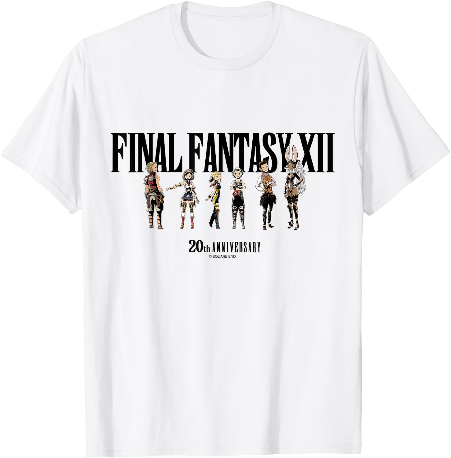 FINAL Fantasy Annivasary Collection FFXII Special Art T-Shirt - T-Shirt | White