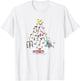 Funny Physical Therapy Christmas Tree For PT Therapist T-Shirt - T-Shirt | White