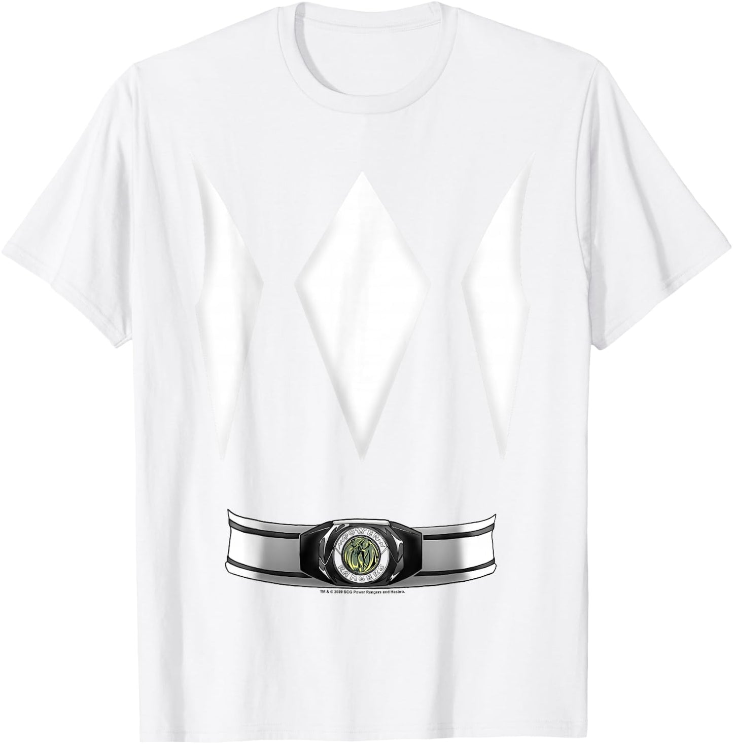 Power Rangers Halloween Pink Ranger Costume Small T-Shirt - T-Shirt | White