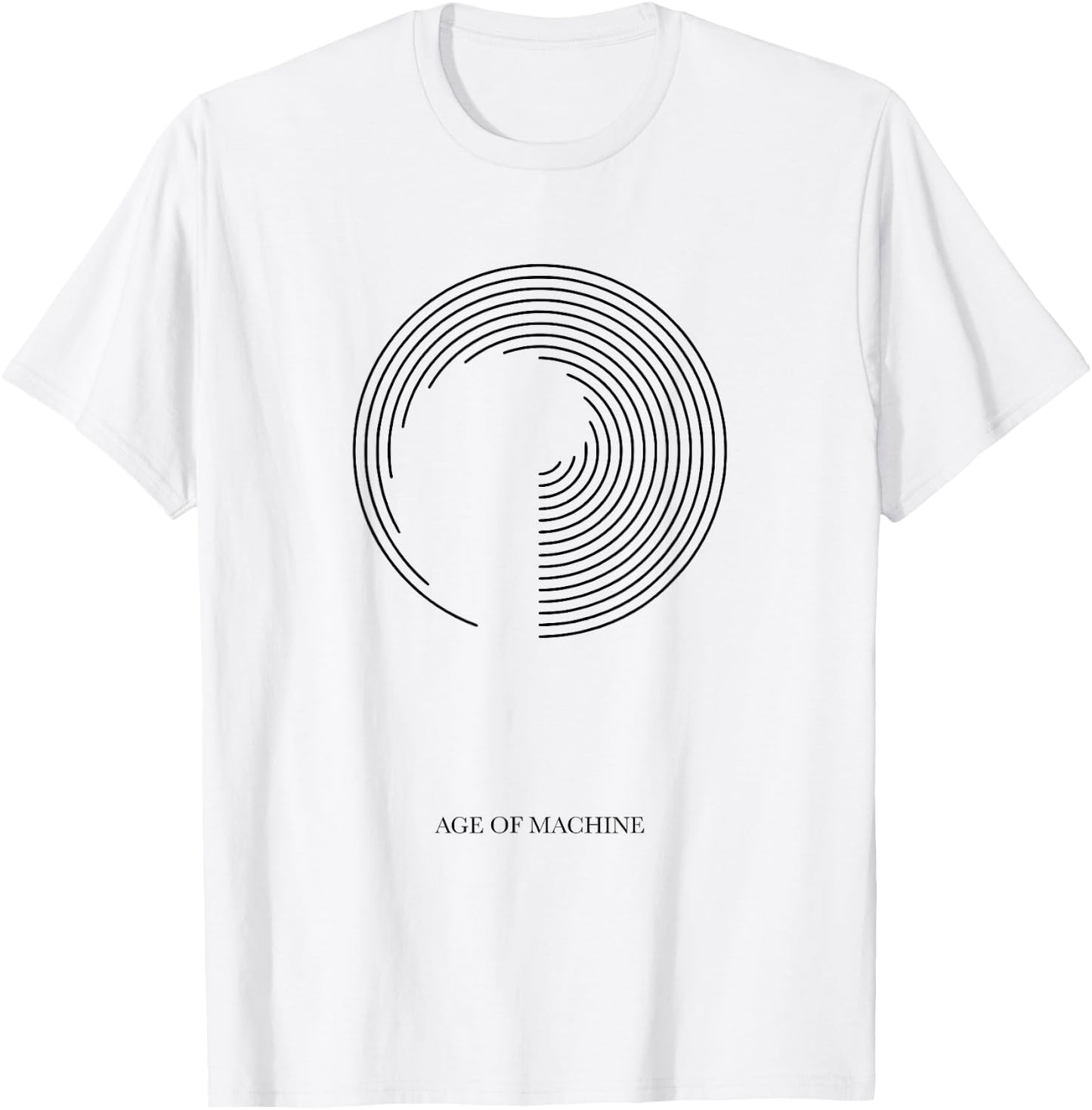 Official Greta Van Fleet Age of Machine Small T-Shirt - T-Shirt | White