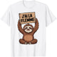 Lazy Funny Lazy Sleep I Have the Flemme , white, S T-Shirt - T-Shirt | White
