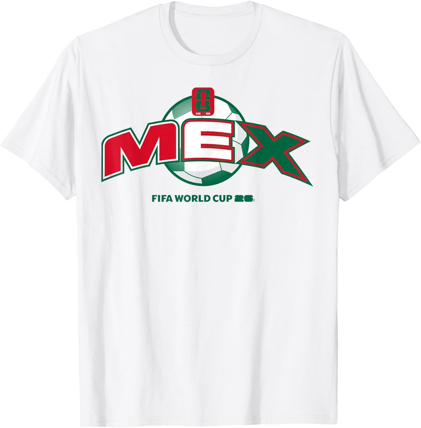 Ballon TC de la Coupe du Monde de la FIFA 26 Mexique T-Shirt - T-Shirt | White