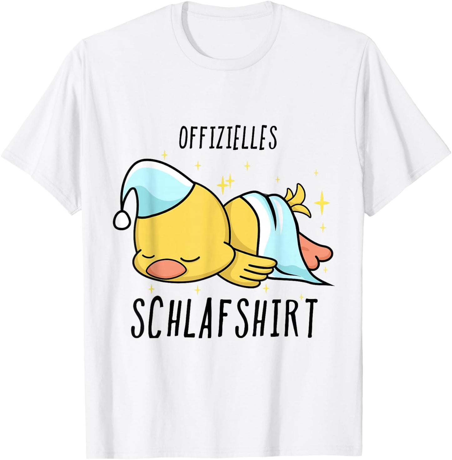 Duck Pyjamas , gray, s T-Shirt - T-Shirt | White
