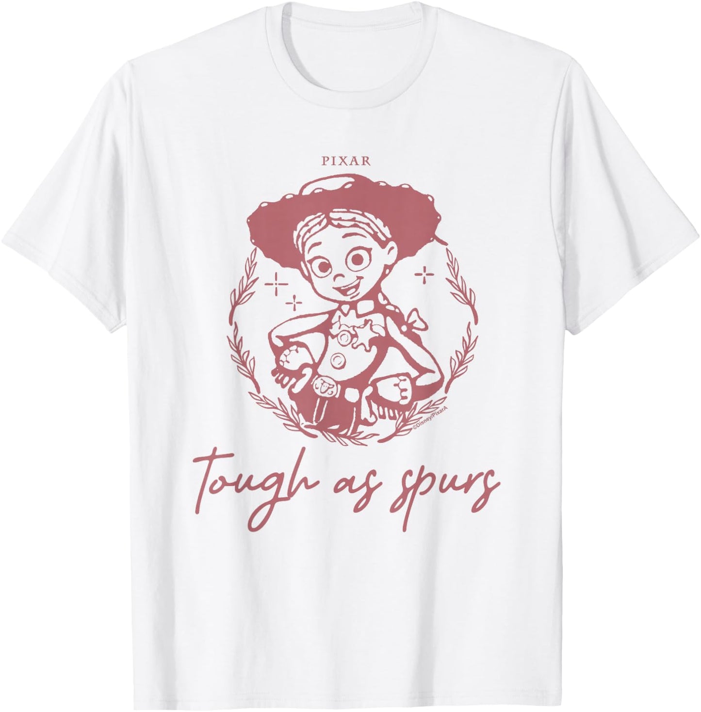Disney Pixar Toy Story 5 Jessie Tough As Spurs Vintage T-Shirt - T-Shirt | White