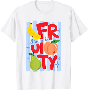 I'm A Bit Fruity LGBT Queer Pride Month Gay Lesbian Bisexual T-Shirt - T-Shirt | White