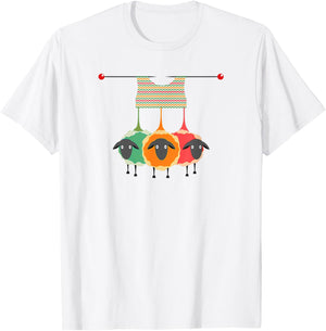Funny Knitting Knitters Yarn Gift T-Shirt - T-Shirt | White