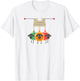 Funny Knitting Knitters Yarn Gift T-Shirt - T-Shirt | White