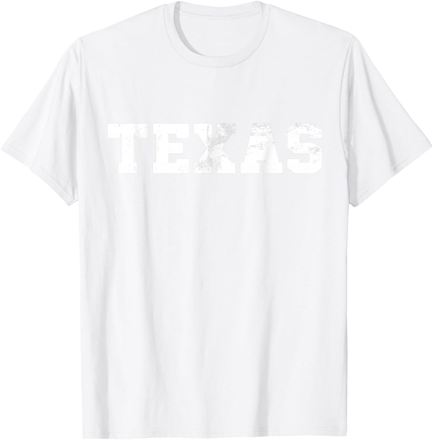 Vintage Texas Men Texas Women Retro Orange Gift T-Shirt - T-Shirt | White