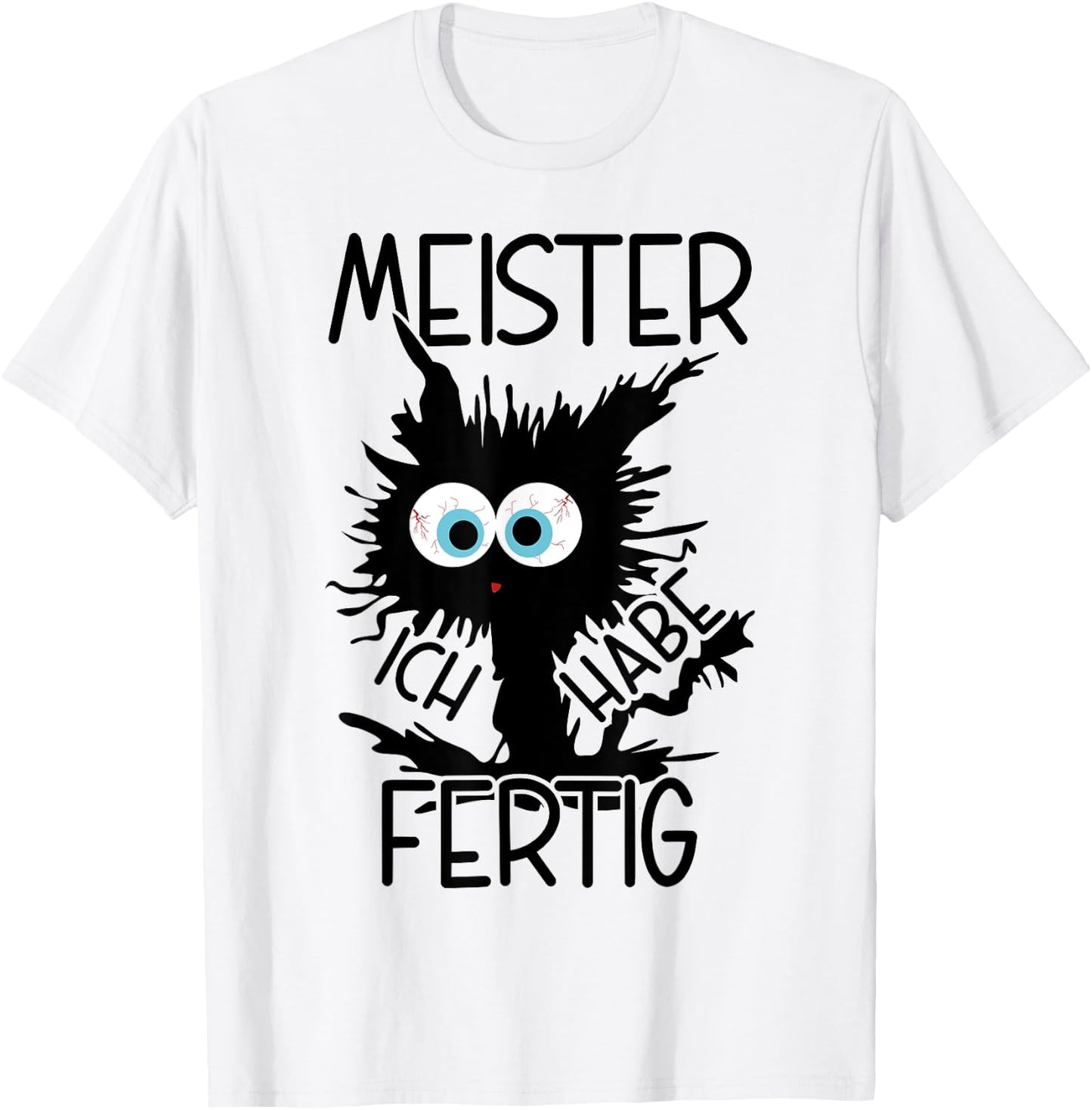 Meister Geschafft Meister Bestanden 2025 T-Shirt - T-Shirt | White