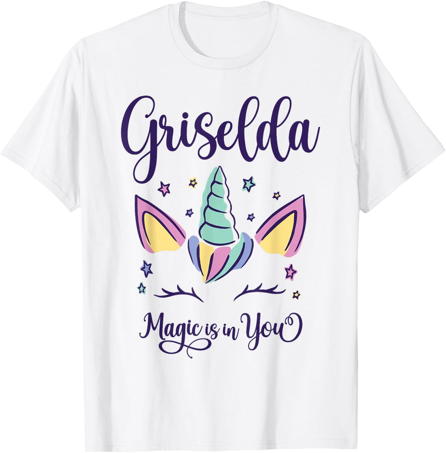 First Name Griselda Personalized Griselda T-Shirt - T-Shirt | White