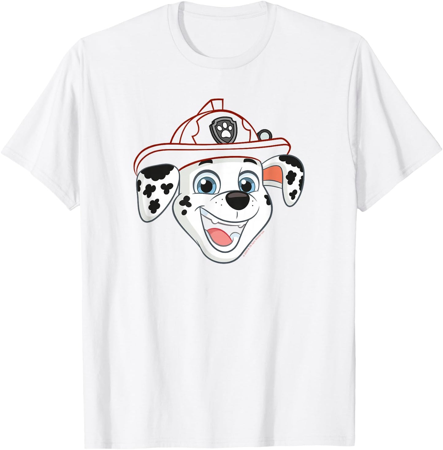 PAW Patrol Marshall Grin , red T-Shirt - T-Shirt | White