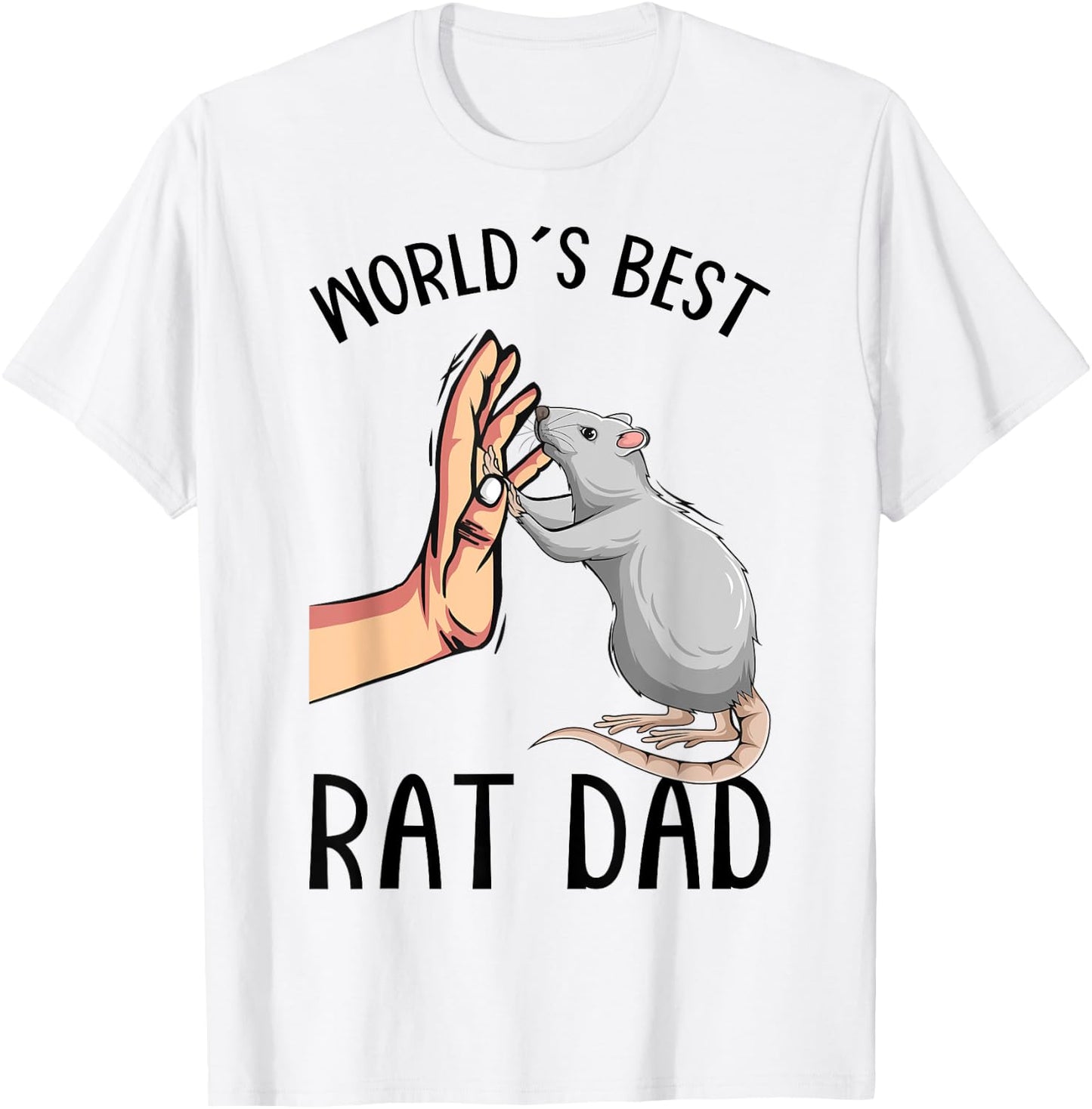 Rat Dad Rats Lover T-Shirt - T-Shirt | White