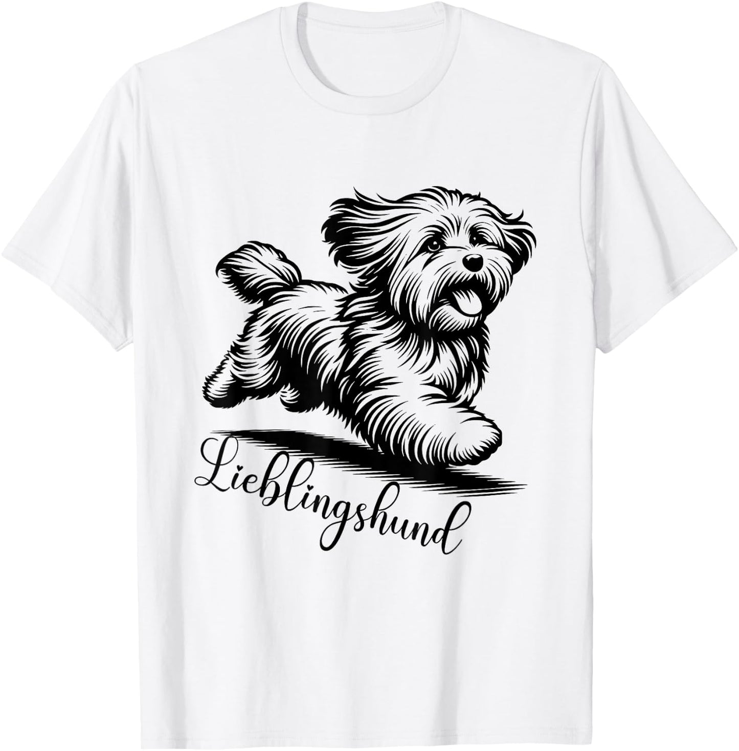 Havanese Dog , White T-Shirt - T-Shirt | White