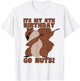 Happy 8th Birthday 8 Year Old Dab Squirrel 8th Birthday T-Shirt - T-Shirt | White