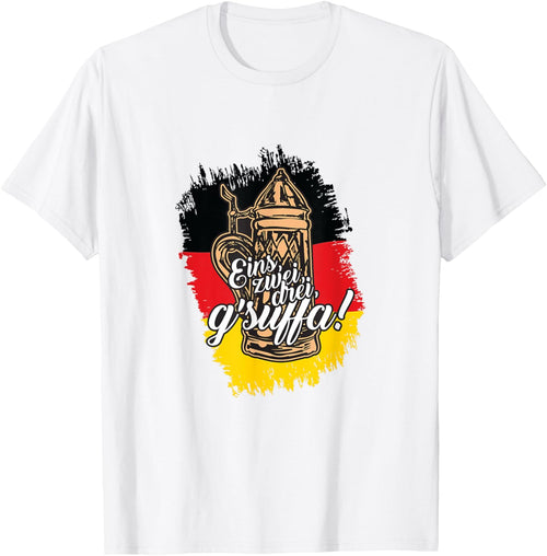 "Eins, Zwei, Drei, G'suffa" German Oktoberfest