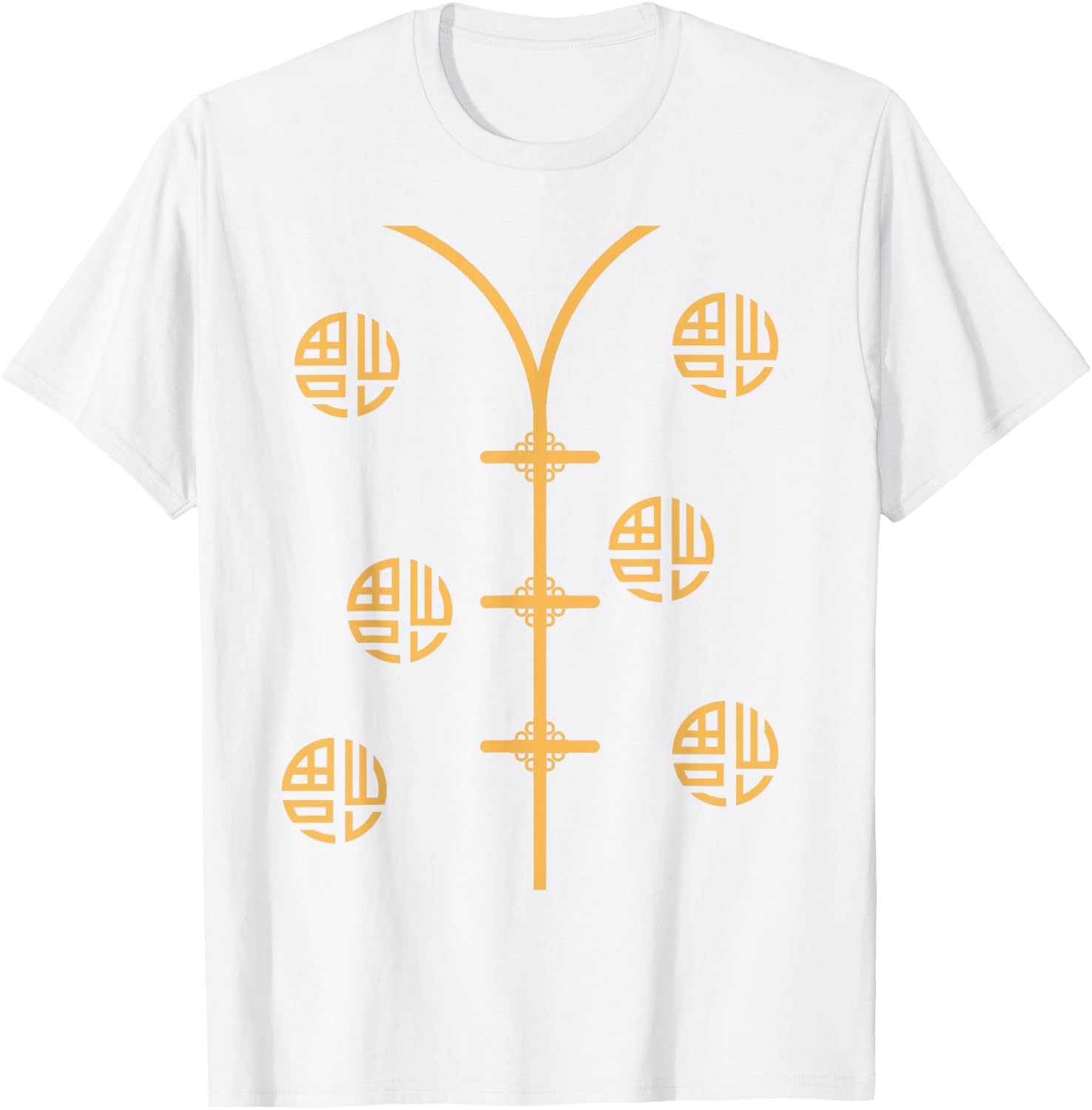Chinese Vietnamese Lunar New Year Outfit T-Shirt - T-Shirt | White