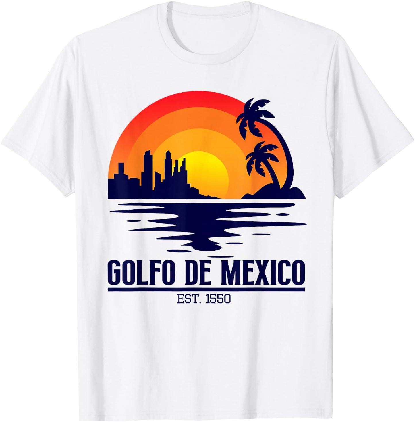 golfo de mexico gulf of mexico Men T-Shirt - T-Shirt | White