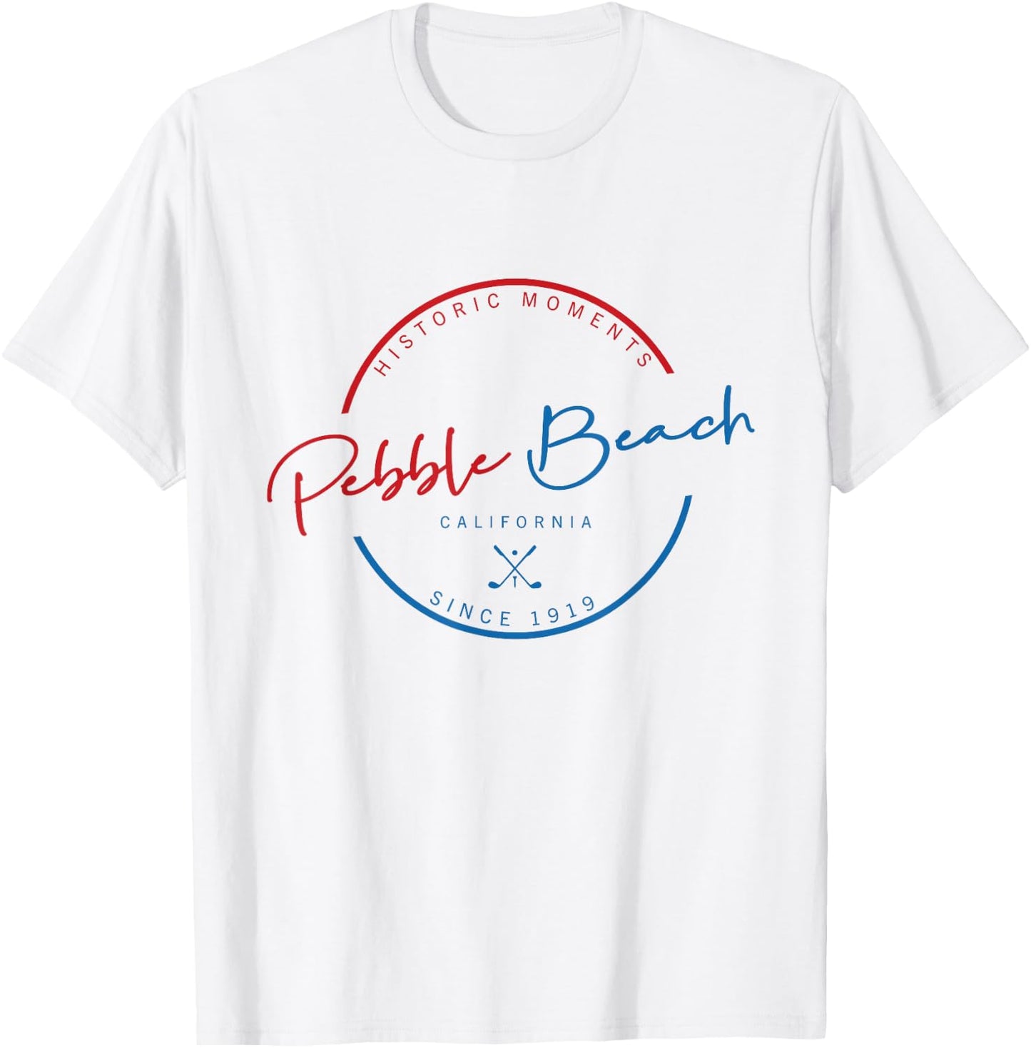 Pebble Beach Golf T-Shirt - T-Shirt | White