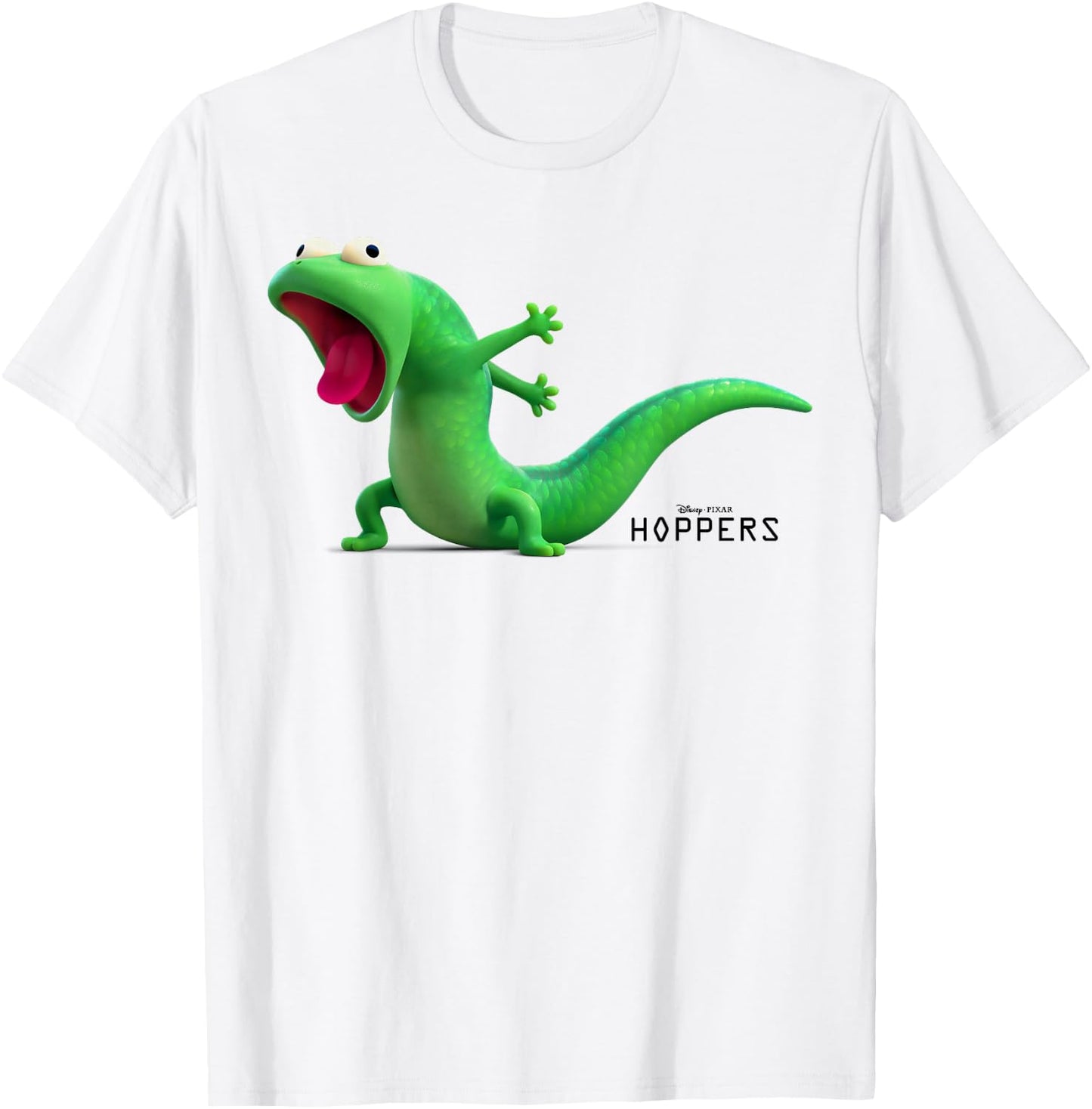Disney Pixar Hoppers Tom Lizard Coughing Funny Movie Scene T-Shirt - T-Shirt | White