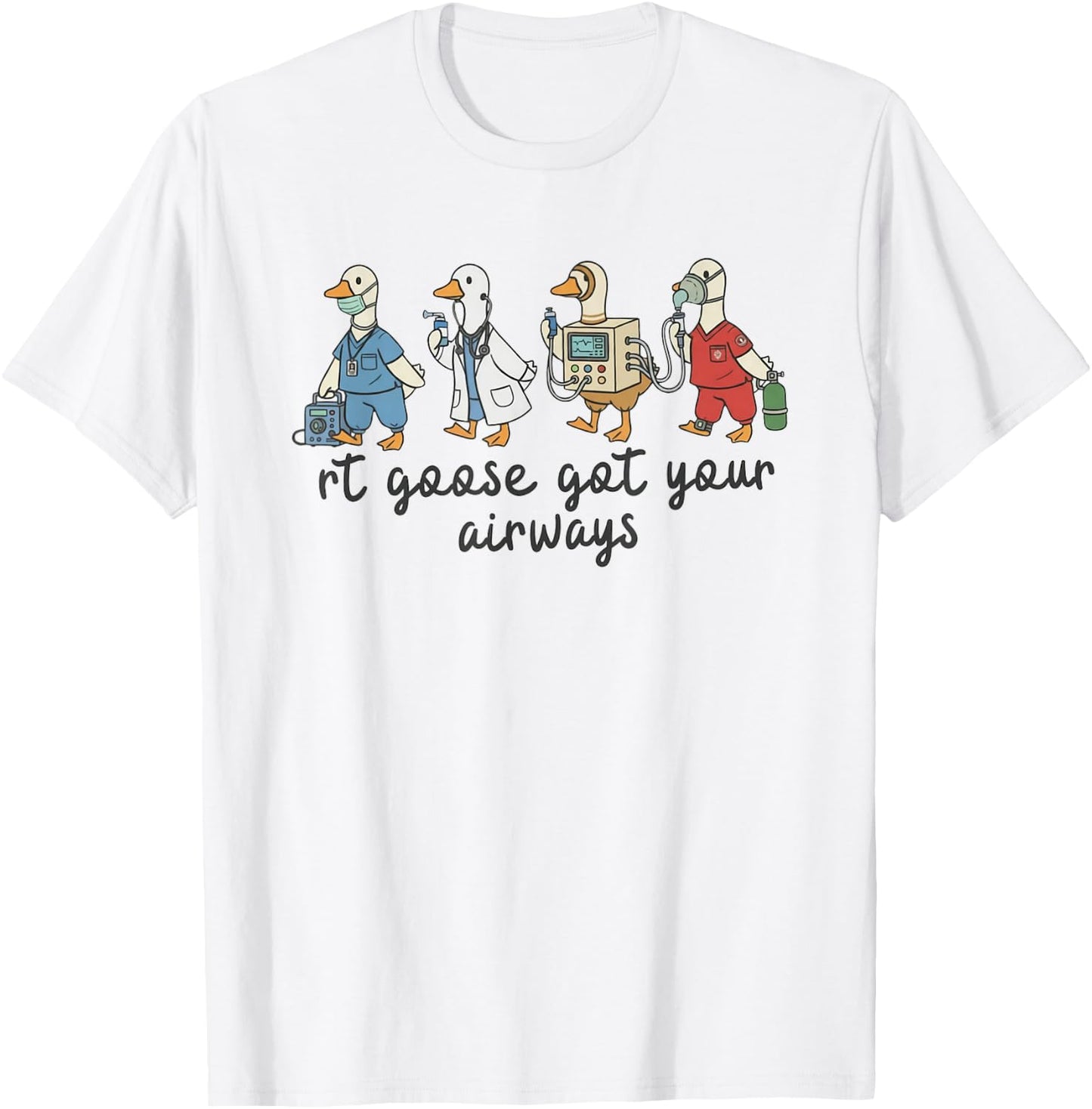 Retro Respiratory Therapy Student RT Appreciation RRT T-Shirt - T-Shirt | White
