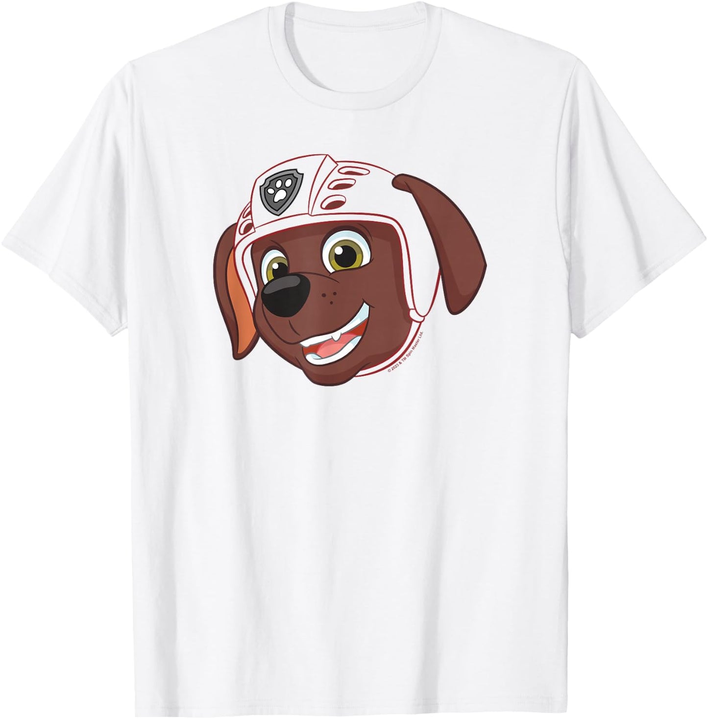 PAW Patrol Zuma Grin , orange T-Shirt - T-Shirt | White
