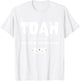 Humor ADHD Superhero Awareness Hyperactivity , Orange, S T-Shirt - T-Shirt | White