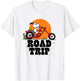 Peanuts Snoopy Road Trip , blue T-Shirt - T-Shirt | White