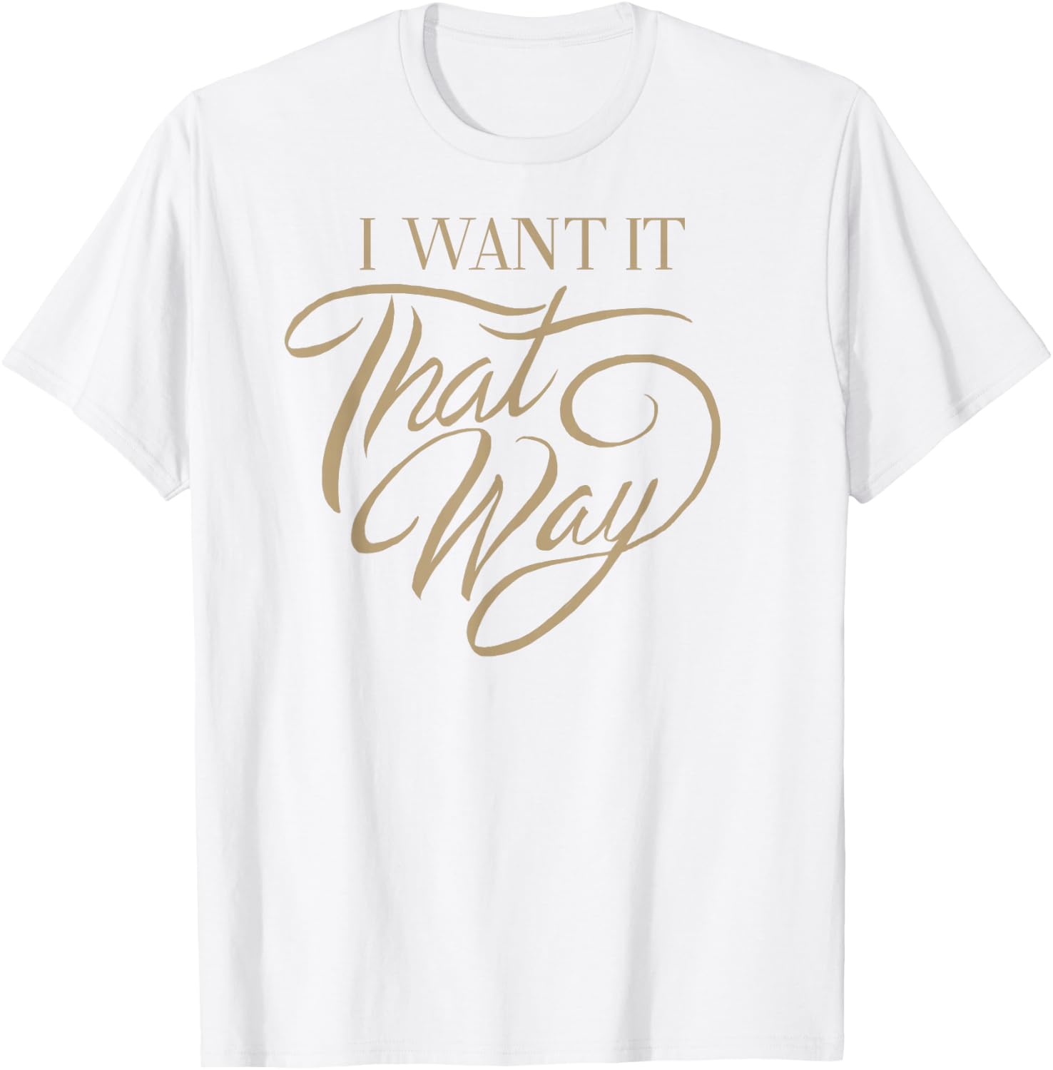 Backstreet Boys – Cursive IWITW T-Shirt - T-Shirt | White