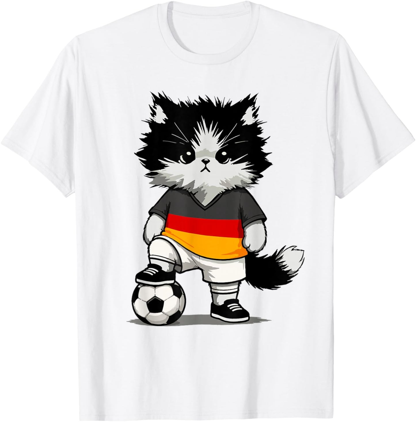 Deutschlandflagge Herren Damen Kinder Deutschland T-Shirt - T-Shirt | White