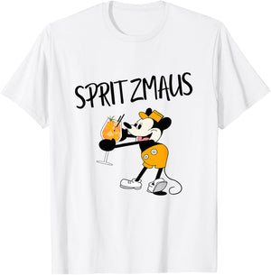 Spritzmaus | Holy Spritz Spritzy Mäuschen Mouse Aperölchen T-Shirt - T-Shirt | White